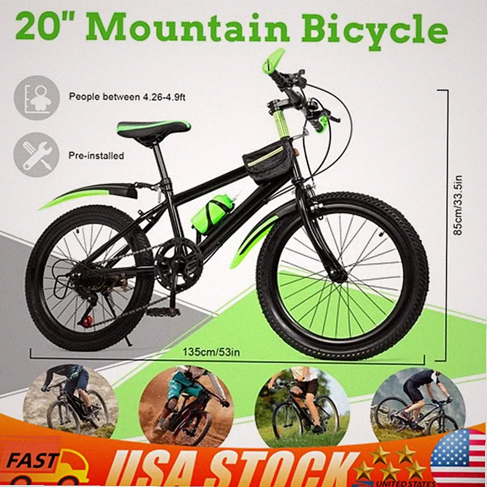 7 Speeds Kids Bike