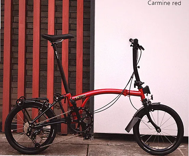 3Sixty G7 16 inch 349 Crimson Three Fold Ultra Light Bicycle