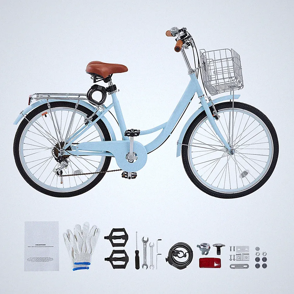 7 Speeds Cruiser Bike