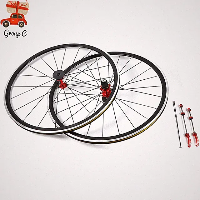 700C Road Bike Wheels Front&Rear Clincher Rim Brake 7/8/9/10/11 Speed Bike Wheel
