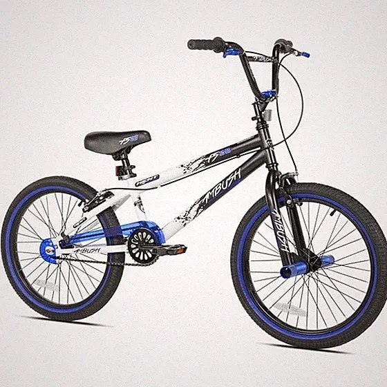 Kent Ambush BMX Bike, 20" Wheels, Youth Ages 7-14 Years, Blue