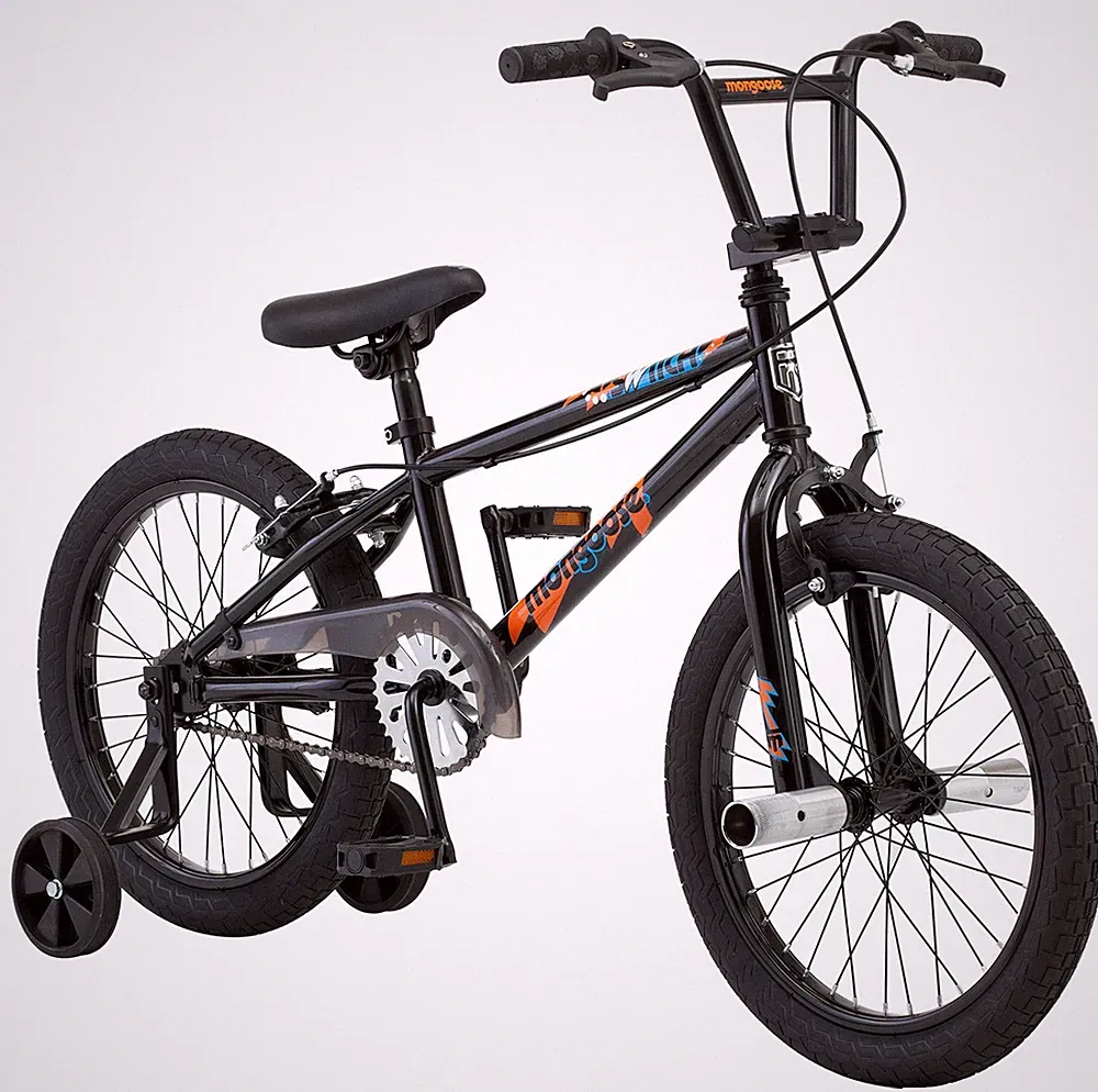 Mongoose Switch Freestyle BMX Kids Bike, Mag Wheels, Small Stand-Over Steel