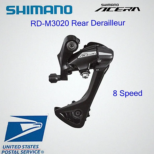 Shimano Acera RD-M3020 SGS 7 / 8 Speed Rear Derailleur MTB