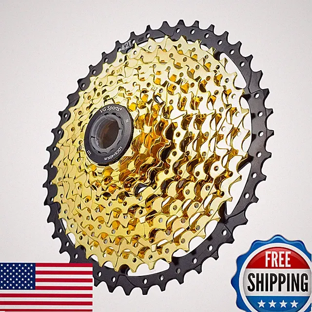 VG SPORTS Ultra-Light Bike Cassette 8/9/10/11/12 Speed MTB 11-40T/11-42T